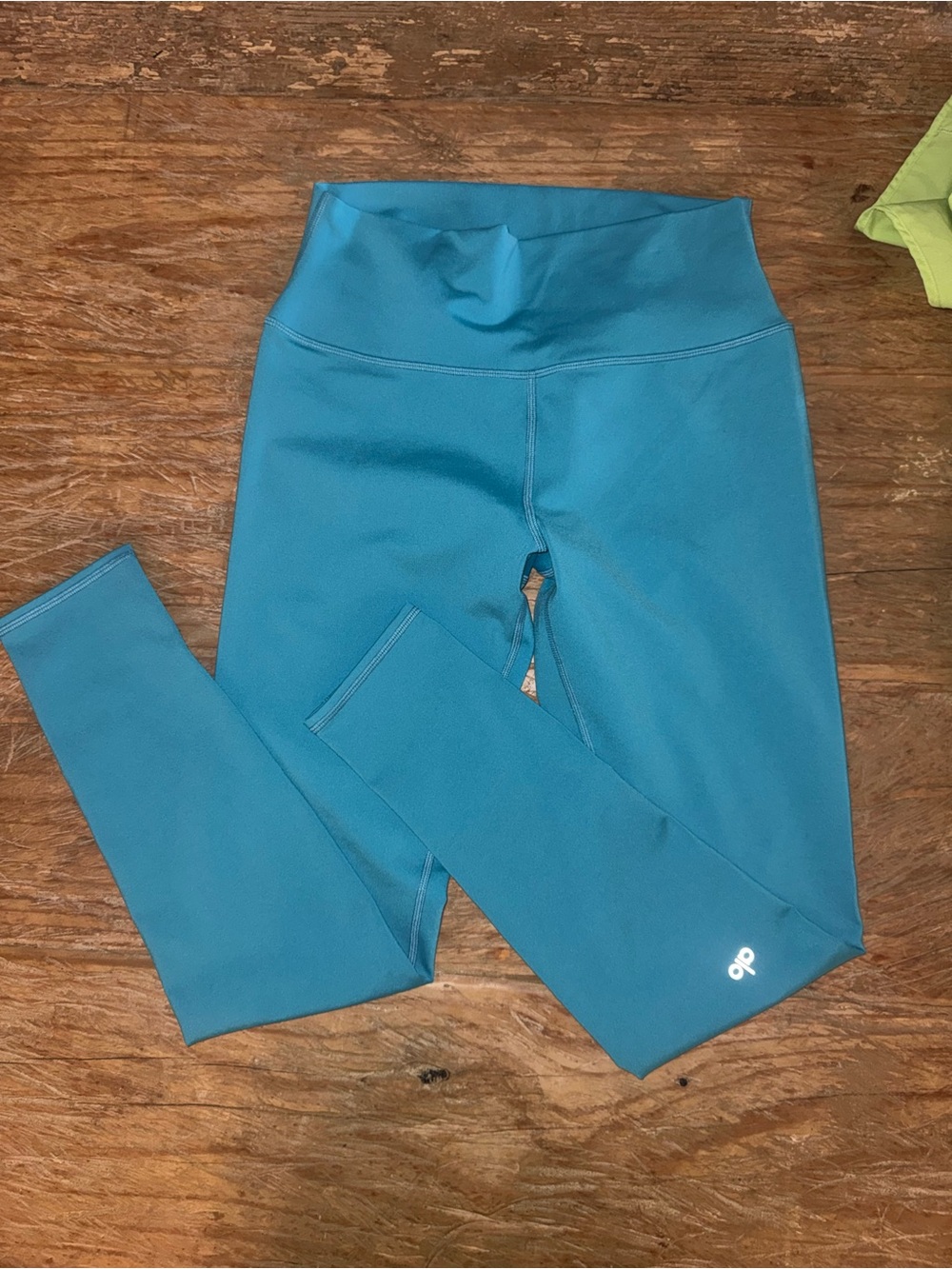 ALO Yoga Teal High-Rise Leggings